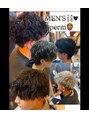 ヘアーメイク グロー(hair make grow) メンズパーマも似合わせで襟足は刈上げかネガ目スタイルで:)