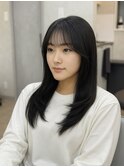 クラゲヘアー/小顔に見せるヘア/ココアベージュ/津田沼