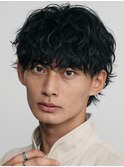 マッシュ波巻きシャドウパーマルーズパーマfifth原宿20代30代