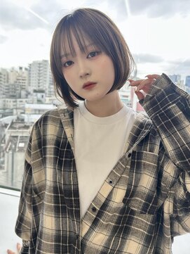 ユーフォリア エヌ 池袋サンシャイン通り店(Euphoria +n) 自分ウケも小顔も叶う/大人可愛いミニボブ/10代20代30代