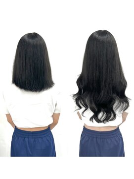 シールエクステ80～90本！