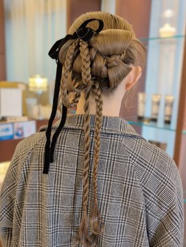 ブランシェ JR勝川駅南口店(BRANCHE) お呼ばれヘア ＊ カチモリリボン