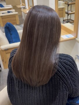 ディフィー 梅田(Defi) 白髪ぼかしハイライト/ベージュ/グレージュ/@岡