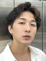 レタッチバイフィフス 大阪梅田(RETOUCH by fifth) 大阪梅田波巻きパーマツイストスパイラルパーマセンターパート◆