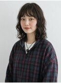 大人ミディアムパーマ前髪パーマ曙橋若松河田20代30代40代