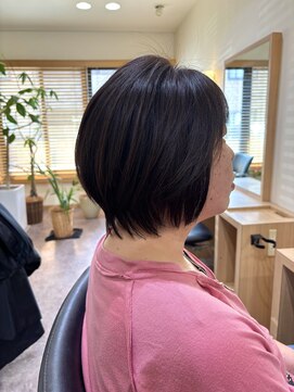 エピ 余戸店(epi) メリハリあるショートボブ!
