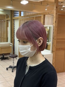 ウィルゴ 原宿(VIRGO) ピンクカラーピンクベージュピンクラベンダーピンクピンクピンク