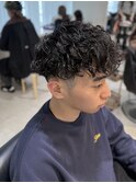 MEN’S/ニュアンスパーマ/ニュアンスウルフ/横浜