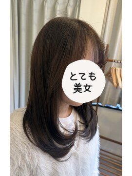 リアン 横須賀中央店(Lien) ナチュラルレイヤー 髪質改善 透明感カラー
