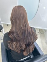 ジーナ  札幌大通(Zina)&nbsp;髪質改善＊ミルクティーブロンド＊顔周りレイヤー＊Zina札幌大通