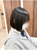縮毛矯正×ぷつっとボブ