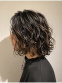 ウェーブパーマ