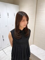 エレノア 四条烏丸店(Eleanor)&nbsp;【山地】美髪矯正後も巻けるレイヤースタイル