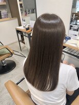 ラボヌールヘアーパルフェ 大宮西口店(La Bonheur hair parfait)&nbsp;(土井)ミントブラウン×艶々ストレート