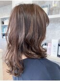 福山市美容室Caary人気 デジタルパーマでトレンド春パーマ