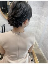 ヘアセット シャンプーアンドスパ専門店 ウルー(Uruu) 【シニヨン】天神/天神駅/早朝/ヘアセット