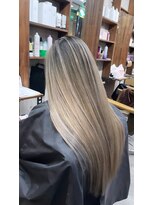 ラフ 難波店(LAFF)&nbsp;#黒髪#ボブルフ#ネビージュ#小顔#ワンレン