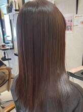 ヘアーメイク ブランニュー 東生駒店(hair make Brand new) 【髪質改善】縮毛矯正×うる艶トリートメント×暗めカラー