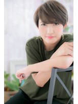 大人カッコイイ！ハンサムクールボブショートa1