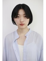 バサ 高田馬場店(BASSA) □センターショートボブ□【高田馬場/髪質改善/ショート】