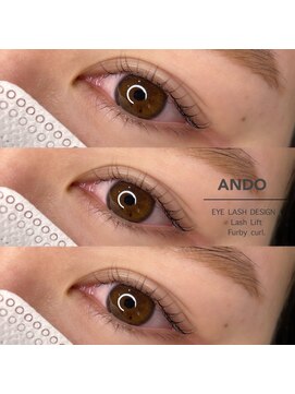 アンド(ANDO) Eye Lash Perm Furby Curl【本町】