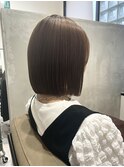 【Cuem菅原】結べるボブ前下がりパツっとタッセルボブ