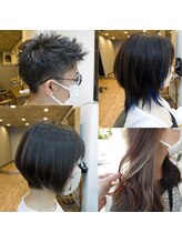 オシャレショート、ボブスタイルからメンズカットまでお任せ！！【スタイリスト　鶴田　連】