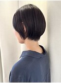 【エルサフィロ　肥後橋】ショートボブ