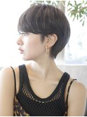 大人マッシュショート／丸みショート／イメチェン／30代40代50代