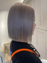 ベレーザ 渋谷(BELEZA)&nbsp;4637ニュアンスカラーシルバーアッシュハイトーンカラー韓国ヘア