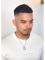 キングマンバーバー(KING MAN BARBER)&nbsp;ハイスキンソフモヒスタイル