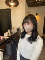【小顔効果】顔まわりレイヤーカット