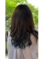 アース 国立店(HAIR&MAKE EARTH) ディープブルーインナーカラー