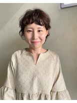 ピエドプールポッシュ(PiED DE POULE POCHE)&nbsp;カーリーショートウルフ