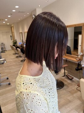 ステラバイケンジ(STELLA by KENJE) 姫カットカールセミディシアーカラー