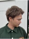 ＜ELMO. 兒玉＞メンズ刈り上げなしショート スモーキーベージュ