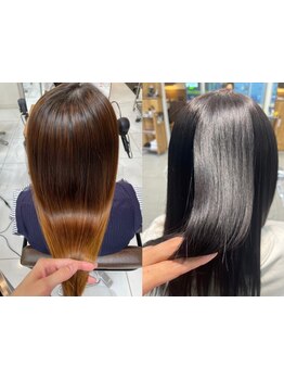 一人一人の髪の状態に合わせたトリートメントをご提案♪髪質改善Trで、憧れの美艶ヘアになりませんか？