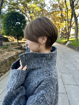 ロンドエニカ 大宮(Lond enika) 黒髪ボブルフネビージュ小顔ワンレンスペインカール大宮