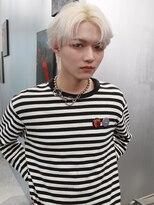 ペレ 梅田(PELE) ダークアッシュ/ニュアンスパーマ/韓国マッシュ/スペインカール