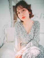 エーバイフー 江坂店(A BY WHO)&nbsp;A BY WHO江坂/外はねレイヤーボブ/透明感カラー