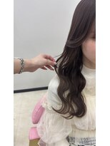 ミルクティー(Milk TEA)&nbsp;ウェーブ巻き♪