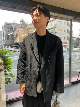 ヌーク 押上店(NooK) センターパート/ニュアンスパーマ/フェザーパーマ/メンズサロン