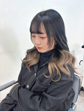 ユーフォリア 渋谷グランデ(Euphoria SHIBUYA GRANDE) グラデーションカラー デザインカラー ミルクティー