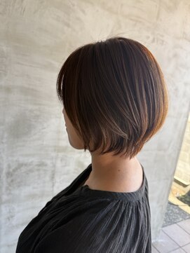 アンディ ニジュウサンド クリエイション(and D 23℃ creation) ショートボブ/ショート/大人ショート/くびれショート