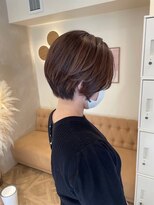 ラヴィズム 名駅店(LUVISM)&nbsp;◎韓国ヘアー顔周りレイヤーおくれ毛ミディアム前髪名古屋/名駅