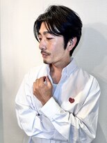 ロンドオム 池袋(Lond Homme)&nbsp;men's/メンズ/ブルーブラック/フェザーパーマ/サーフカール/池袋