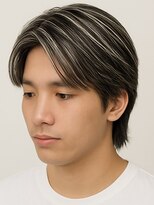 バース 梅田中崎町店(BIRTH)&nbsp;メンズハイライトバレイヤージュメッシュ