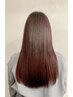 【簡単に可愛く決まる！】カット+前髪顔周り部分縮毛矯正 ￥12400→￥10700