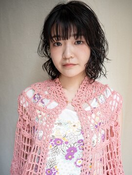 プフ 伏見(puf) [puf 伏見/丸の内/栄/名古屋]レイヤーボブパーマ★浅田