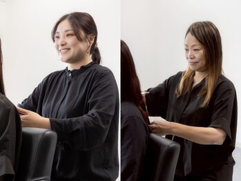 ルシック(LE CHIC)の写真/【自分史上最高の髪質改善】女性スタッフが2人でお出迎え♪幅広い年代の方に最適な施術をご提供◎